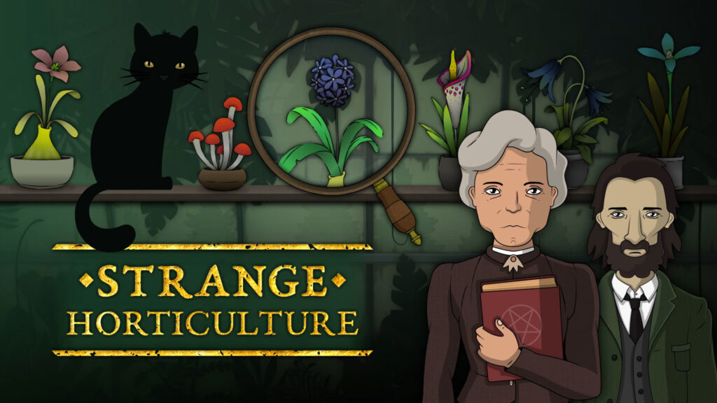 Strange Horticulture, number 1 of 10 cozy games to play this Fall.